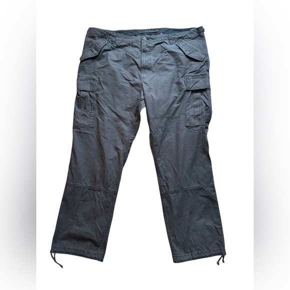 Polo Ralph Lauren Utility Cargo Surplus Pant Charcoal Sz 48X32.5” Drawstring Hem - Picture 1 of 10
